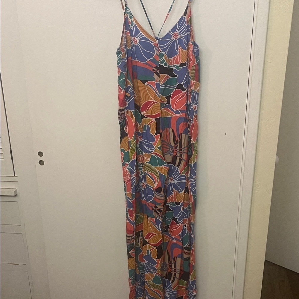 Aakaa Multicolor Strappy Jumper size Large